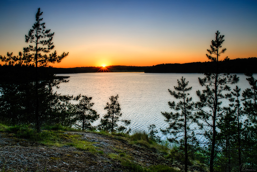 Sunset at Farstanäs