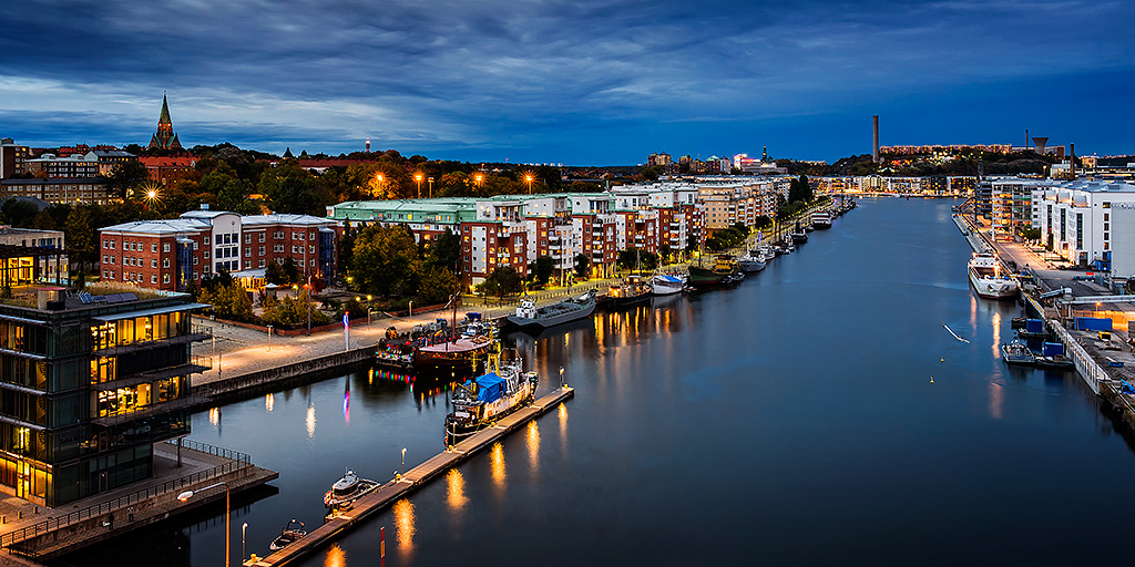 Hammarby Canal – new panorama photo