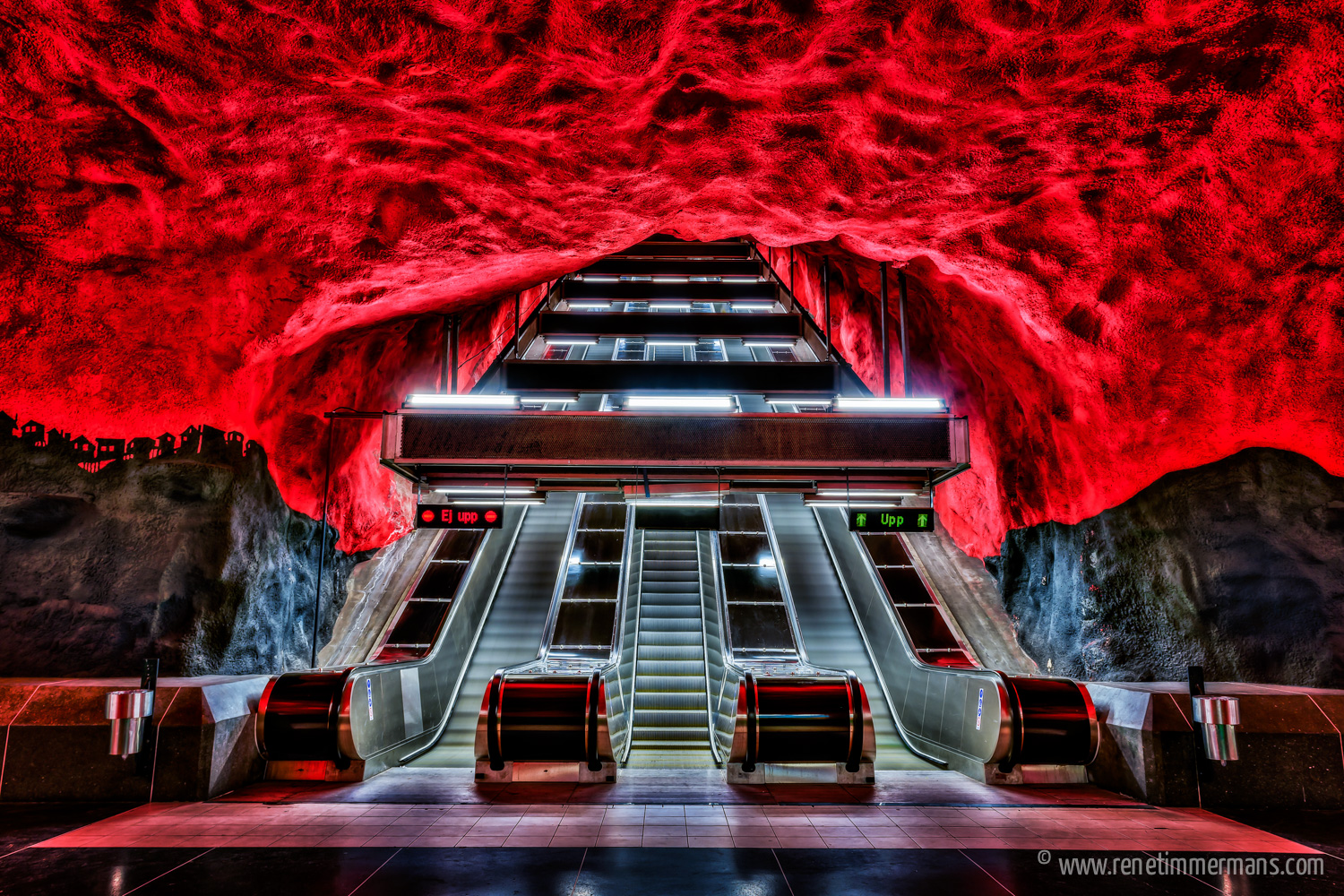 Metro Art in Stockholm